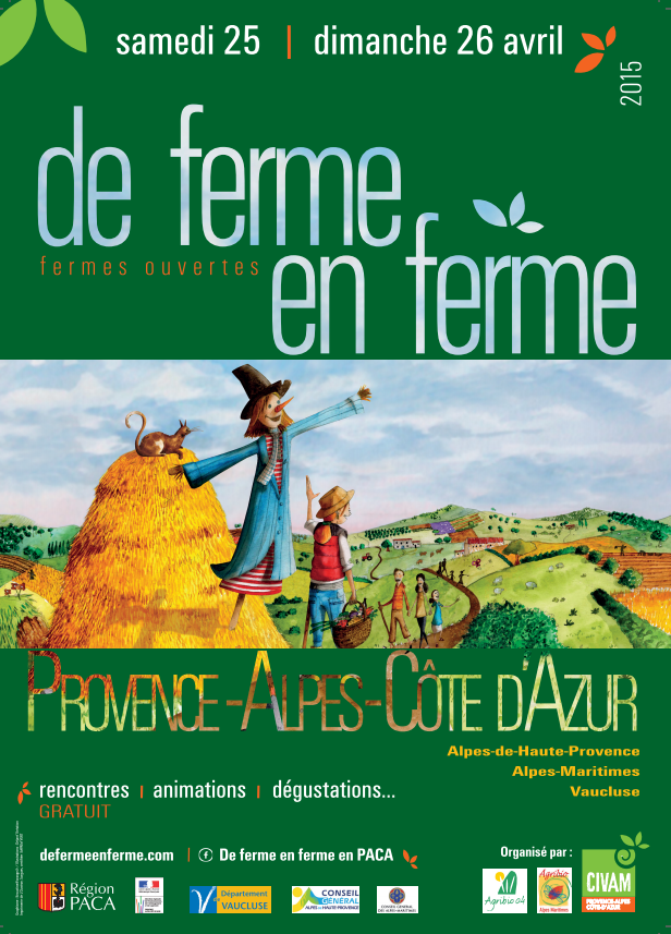 Le Vaucluse de ferme en ferme