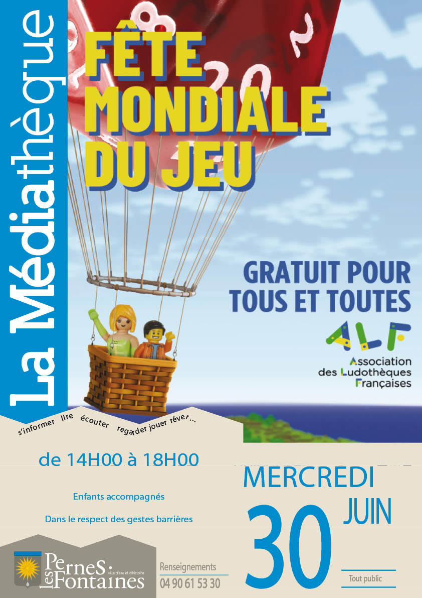 Médiathèque : Fête mondiale du jeu