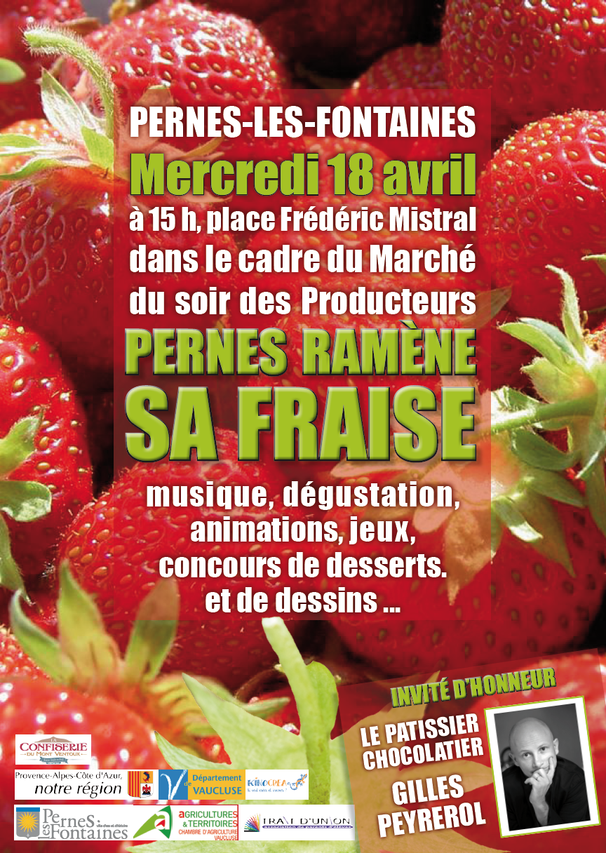 Pernes ramène sa fraise