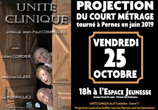 Projection du film "Unité clinique"