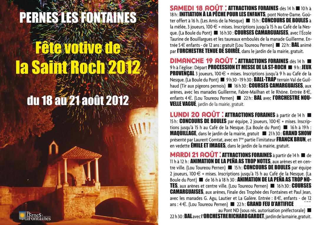 Fête de la Saint Roch
