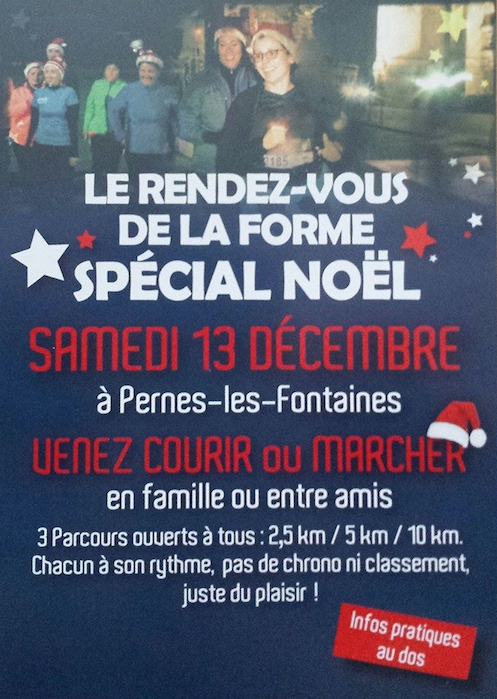 Le Rendez-vous de la forme spécial Noël