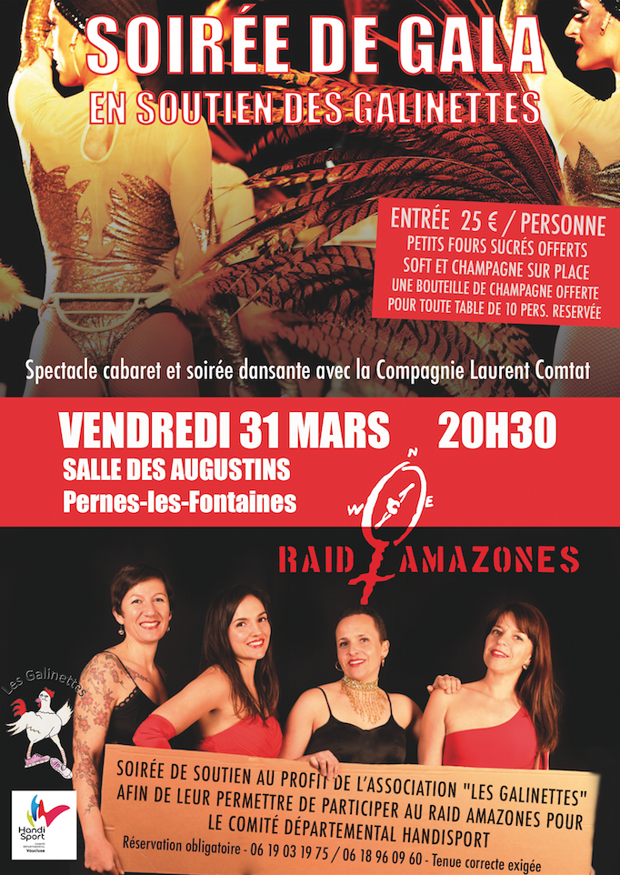 Soirée de gala en soutien aux Galinettes