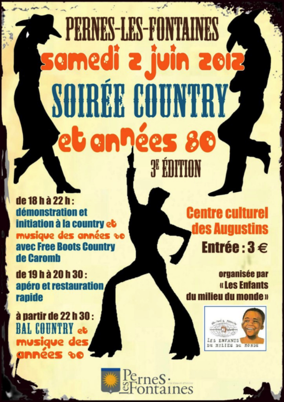 Soirée Country et Années 80