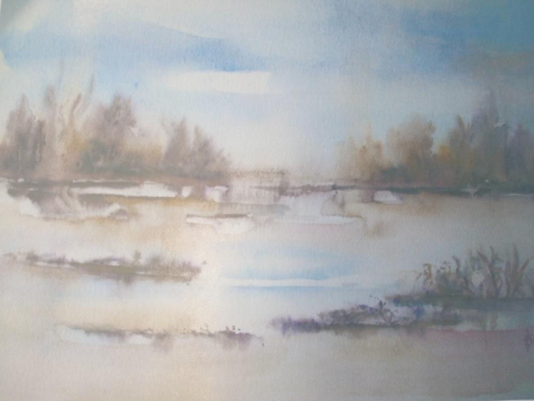 Exposition d'aquarelles à la Galerie de l'Abattoir