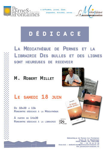 Dédicace de Robert Millet