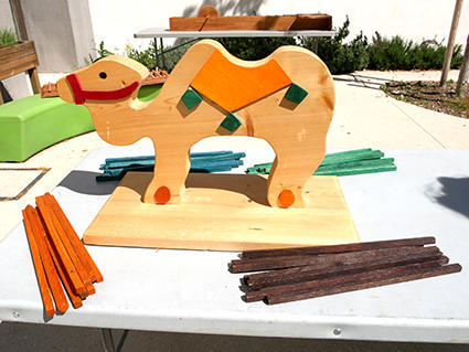 La Médiathèque : Jeux surdimensionnés