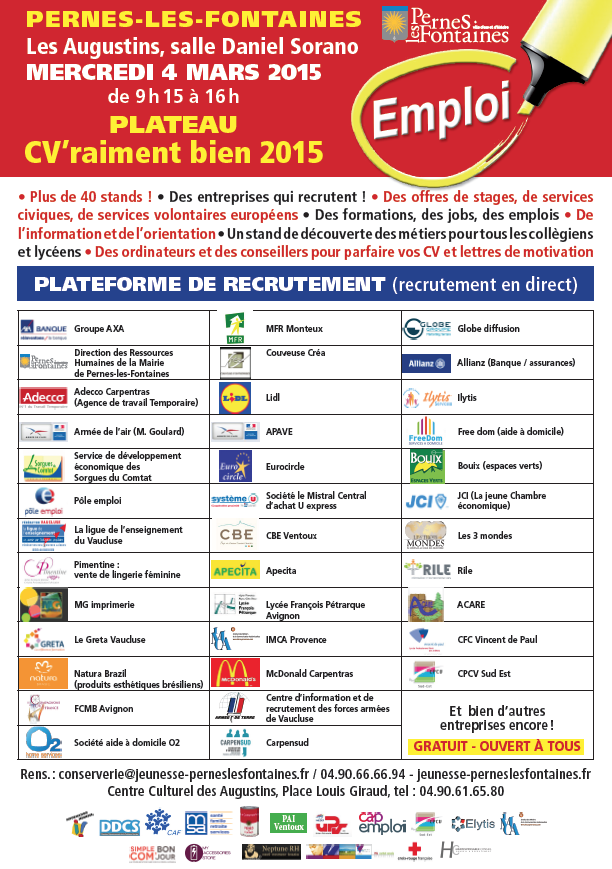 CV'raiment bien 2015
