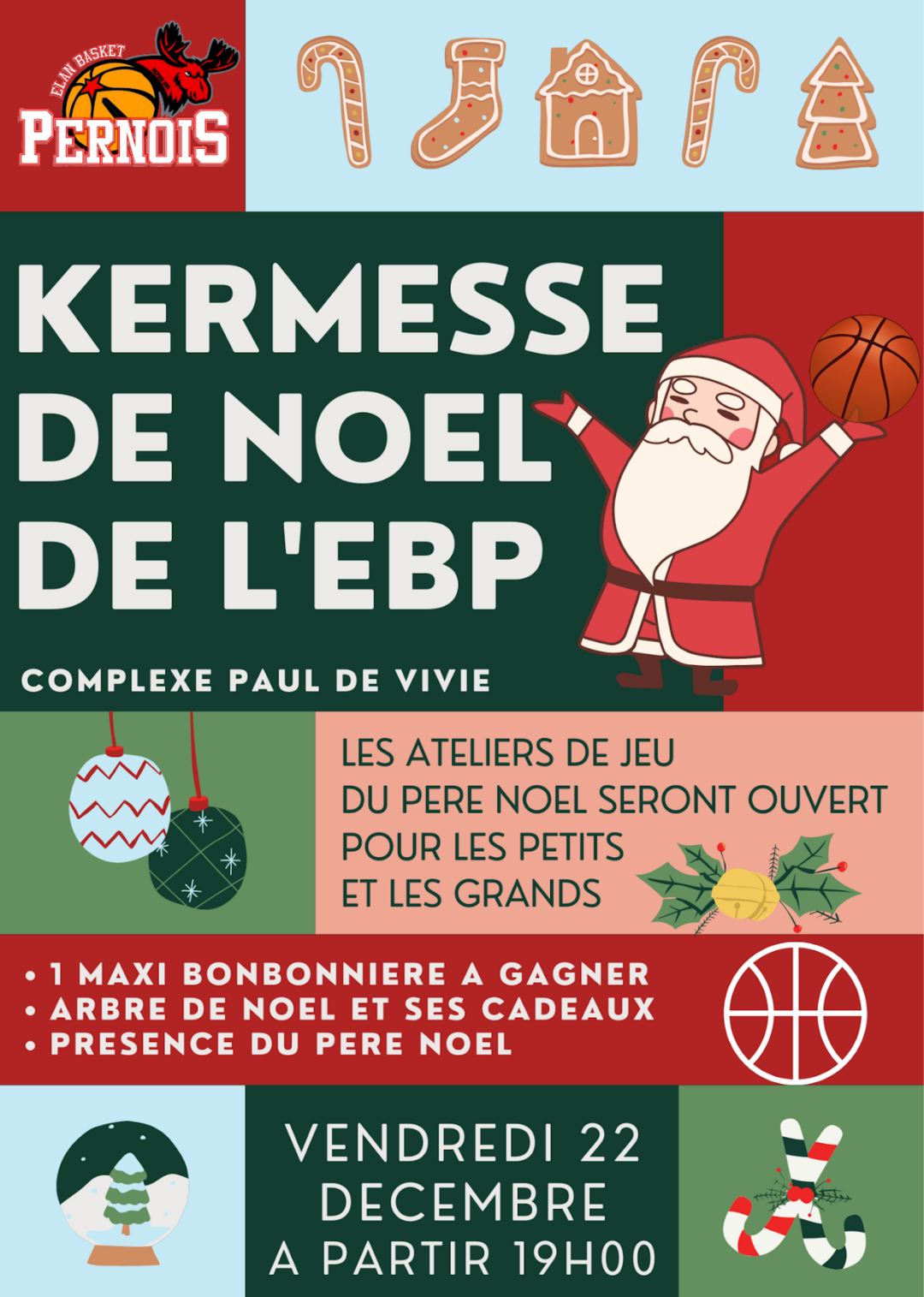 KERMESSE DE NOËL DE L'EBP