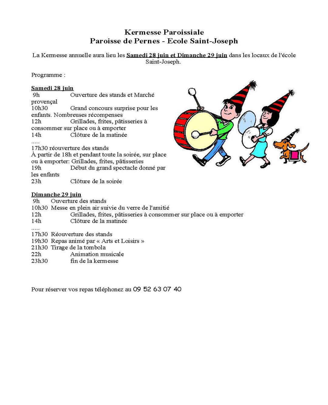 Kermesse Paroissiale