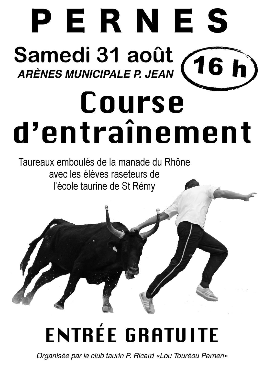 Course d'entrainement