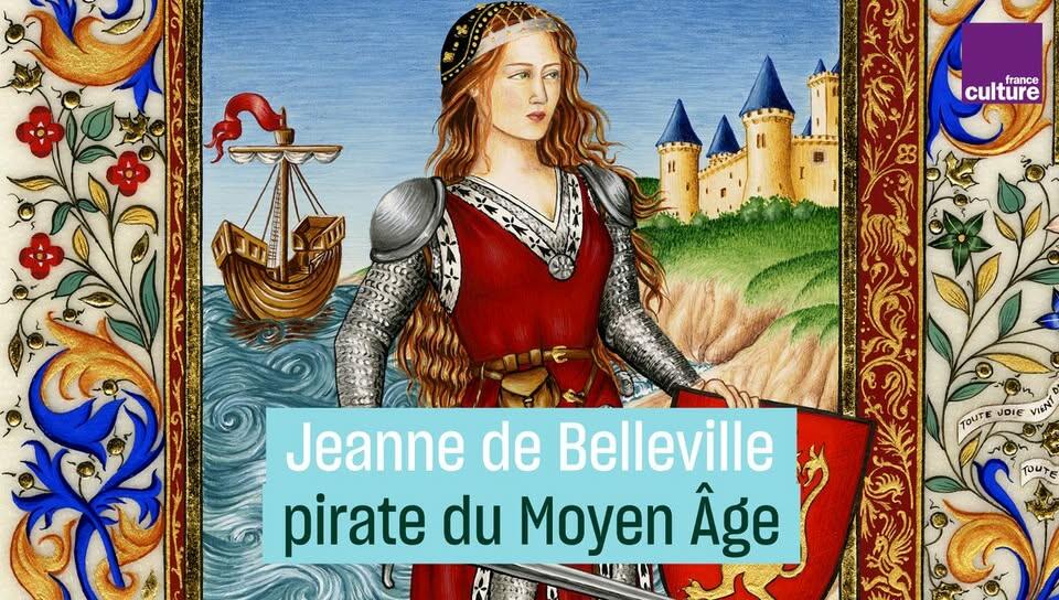 Médiathèque : Conférence Jeanne de Belleville, la première femme pirate