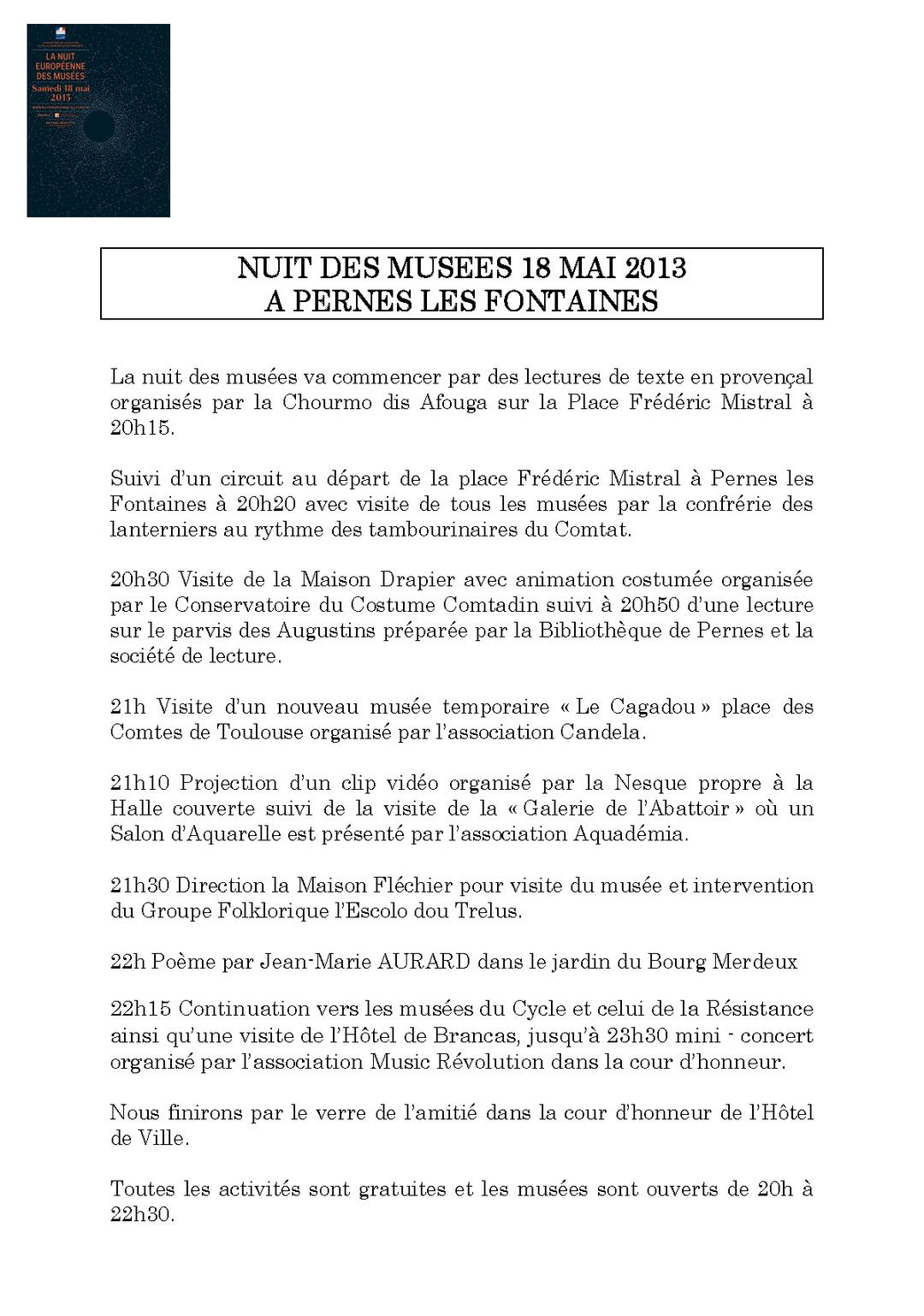 Nuit des Musées