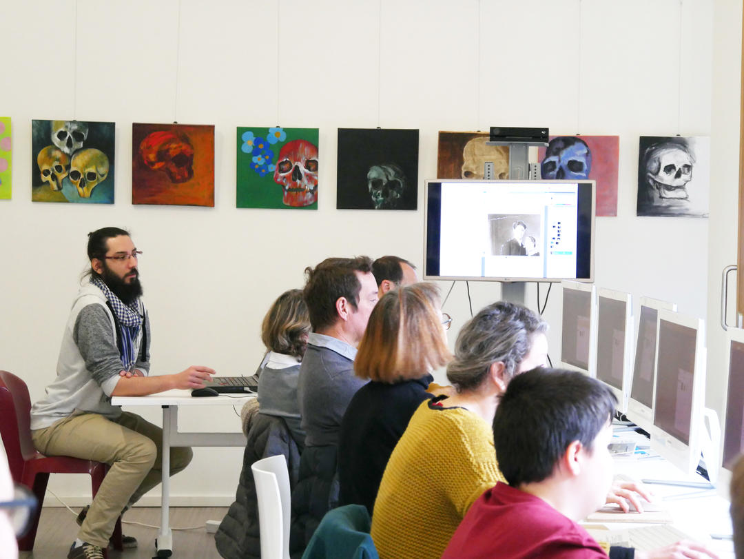 Atelier Photoshop avec le FabLab La Bricothèque