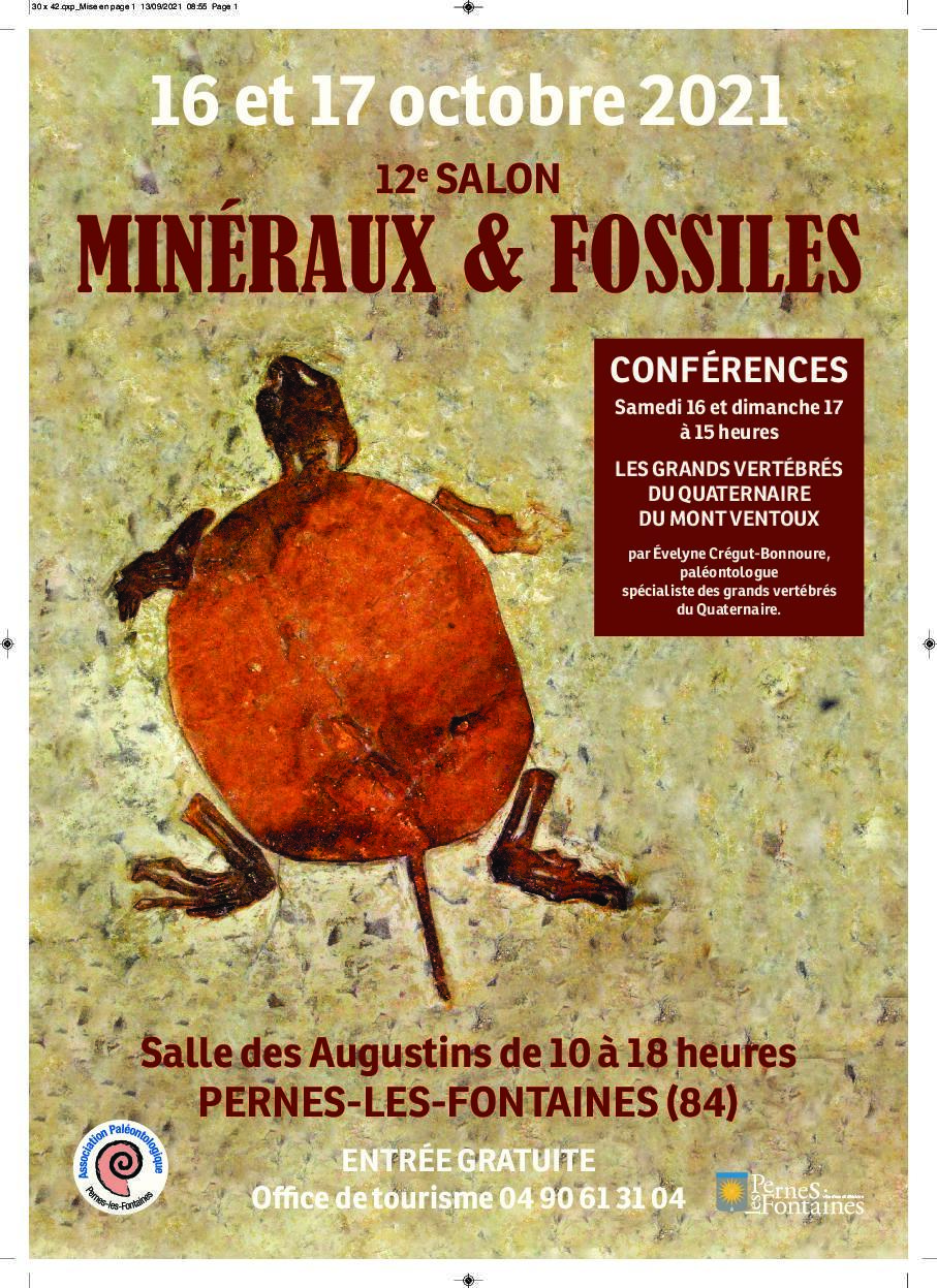 12ème Bourse-Exposition de Fossiles, Minéraux et Météorites