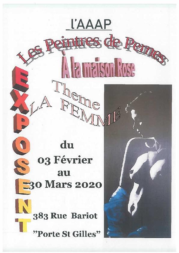 Exposition à la Maison Rose