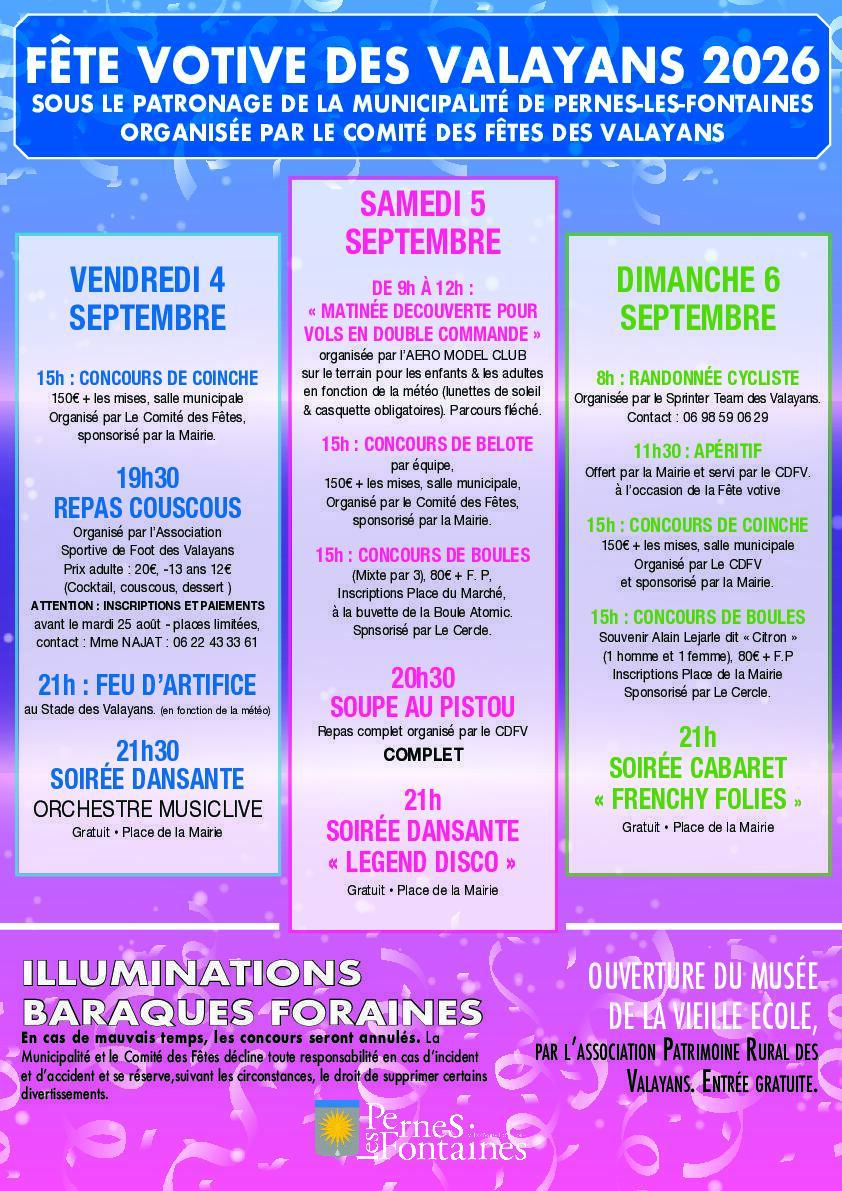 Fête Votive des Valayans
