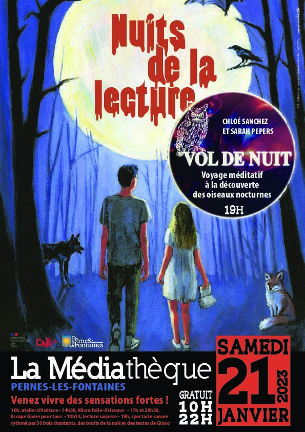 La médiathèque : NUIT DE LA LECTURE