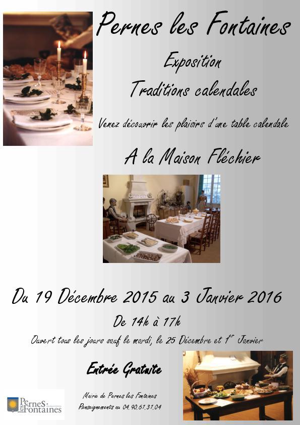 Exposition des traditions calendales