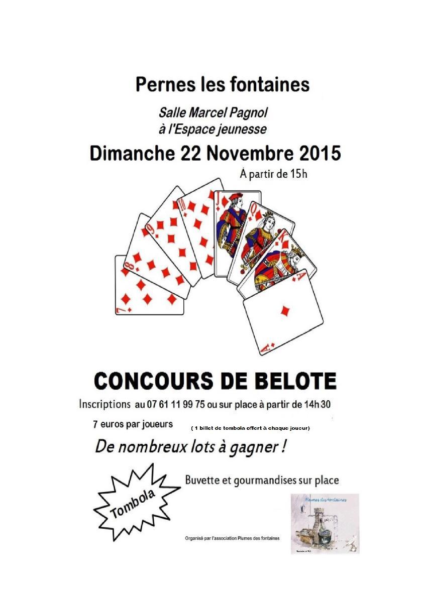 Concours de belote