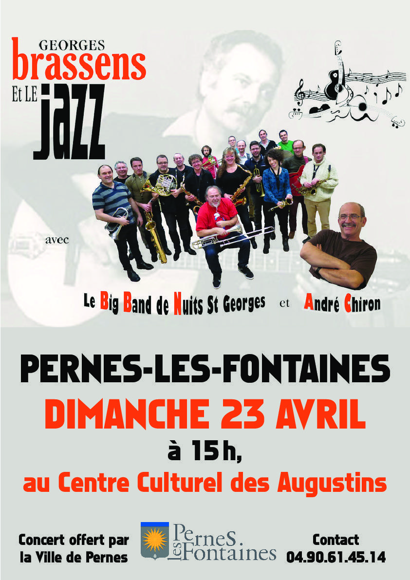 Le Big Band de Nuits St Georges et André Chiron