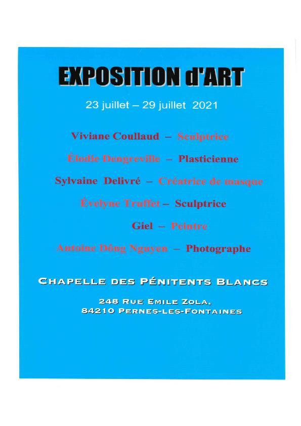 Exposition à la Chapelle des Pénitents Blancs