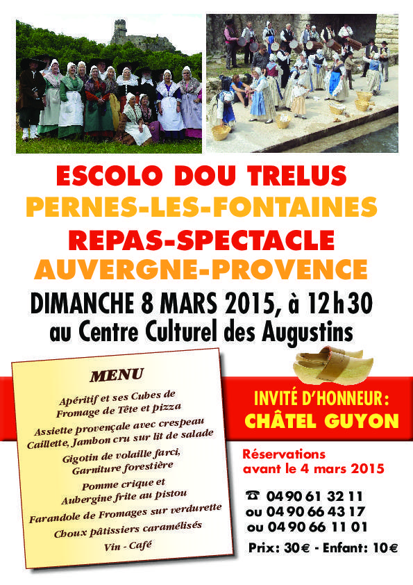 Repas spectacle folklorique