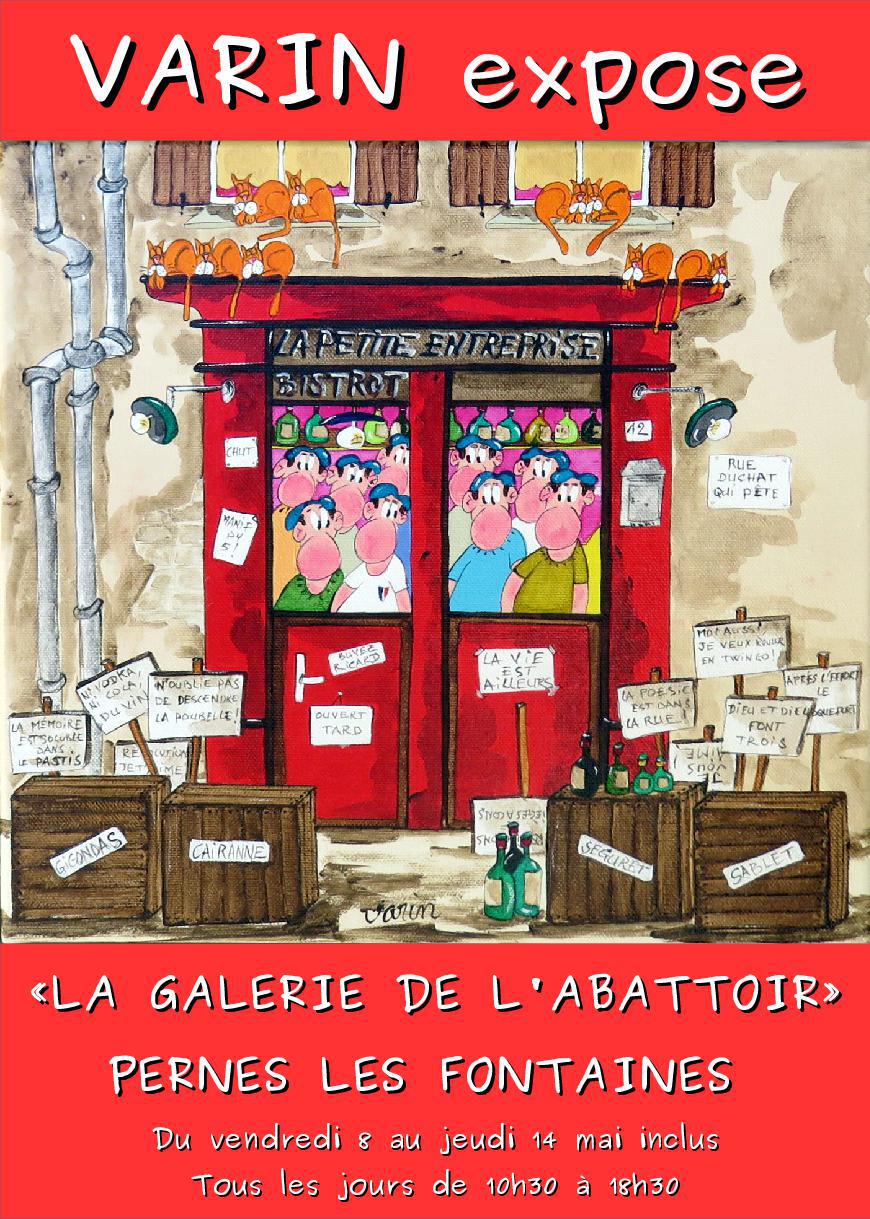 Exposition de peintures et sculptures