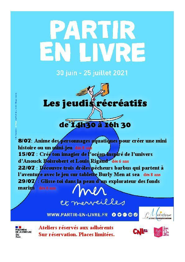 La Médiathèque : animations été