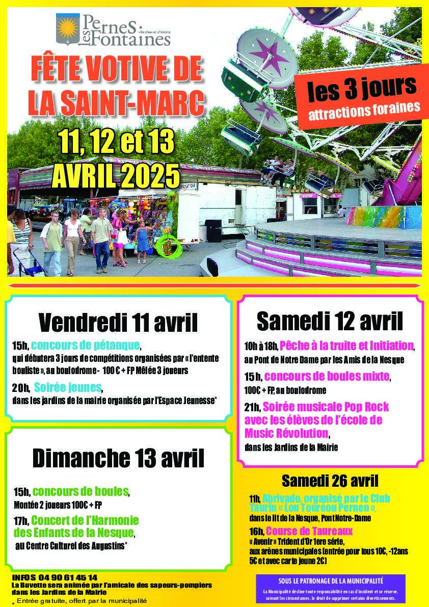 Fête votive de la Saint Marc
