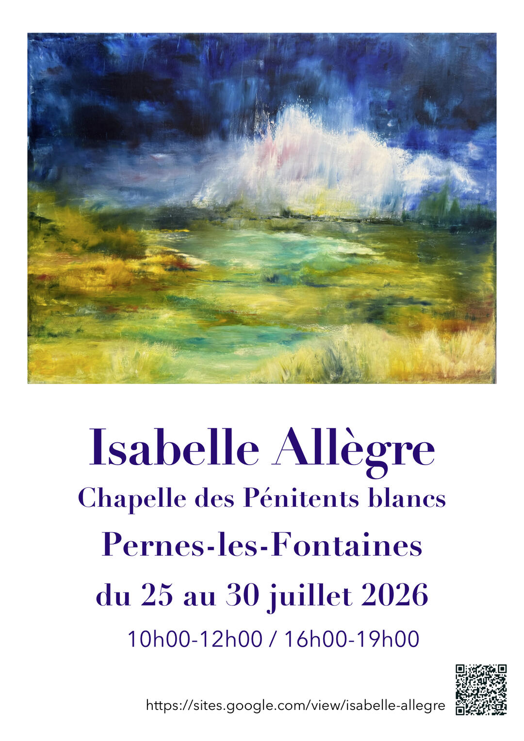 Exposition à la Chapelle des Pénitents Blancs