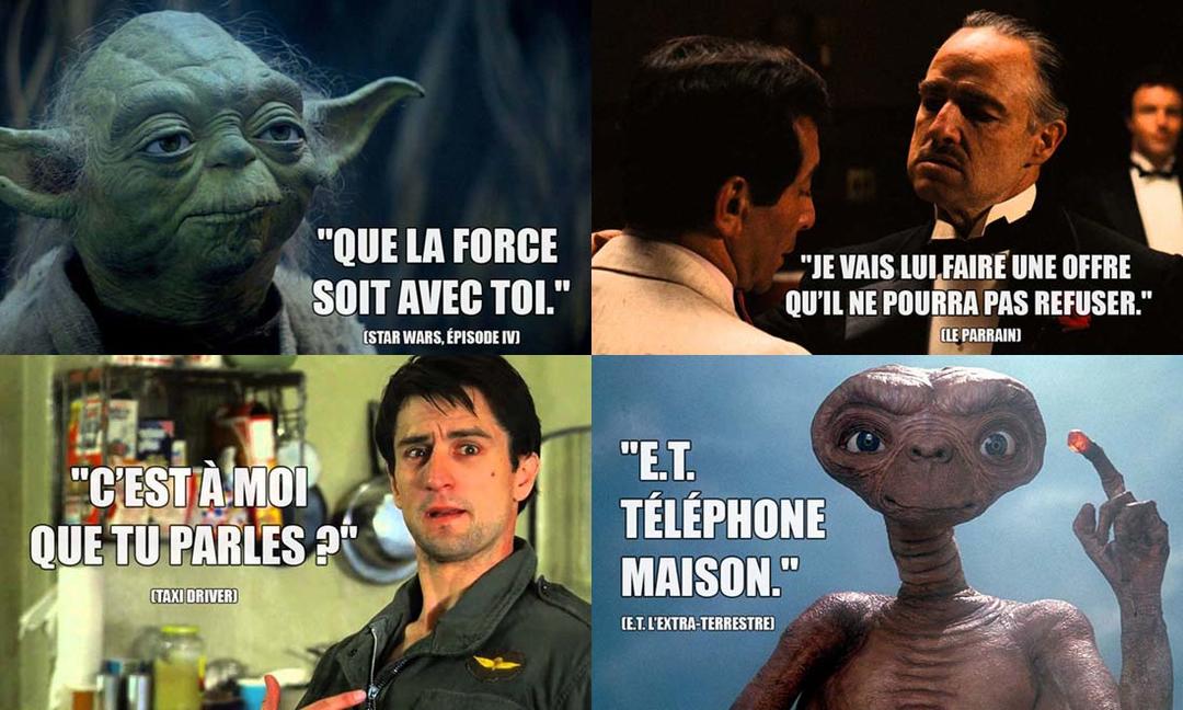 La Médiathèque : Soirée Répliques cultes de films