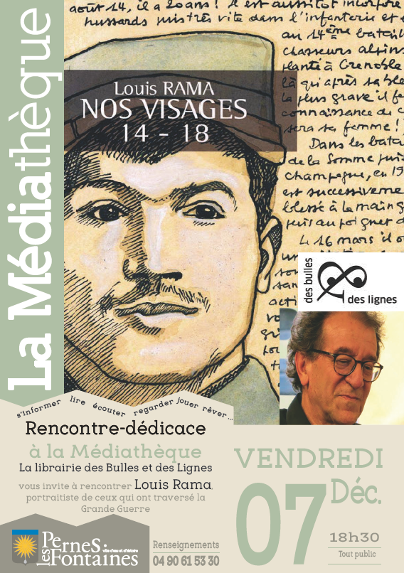 Rencontre-dédicace "Nos Visages 14/18"