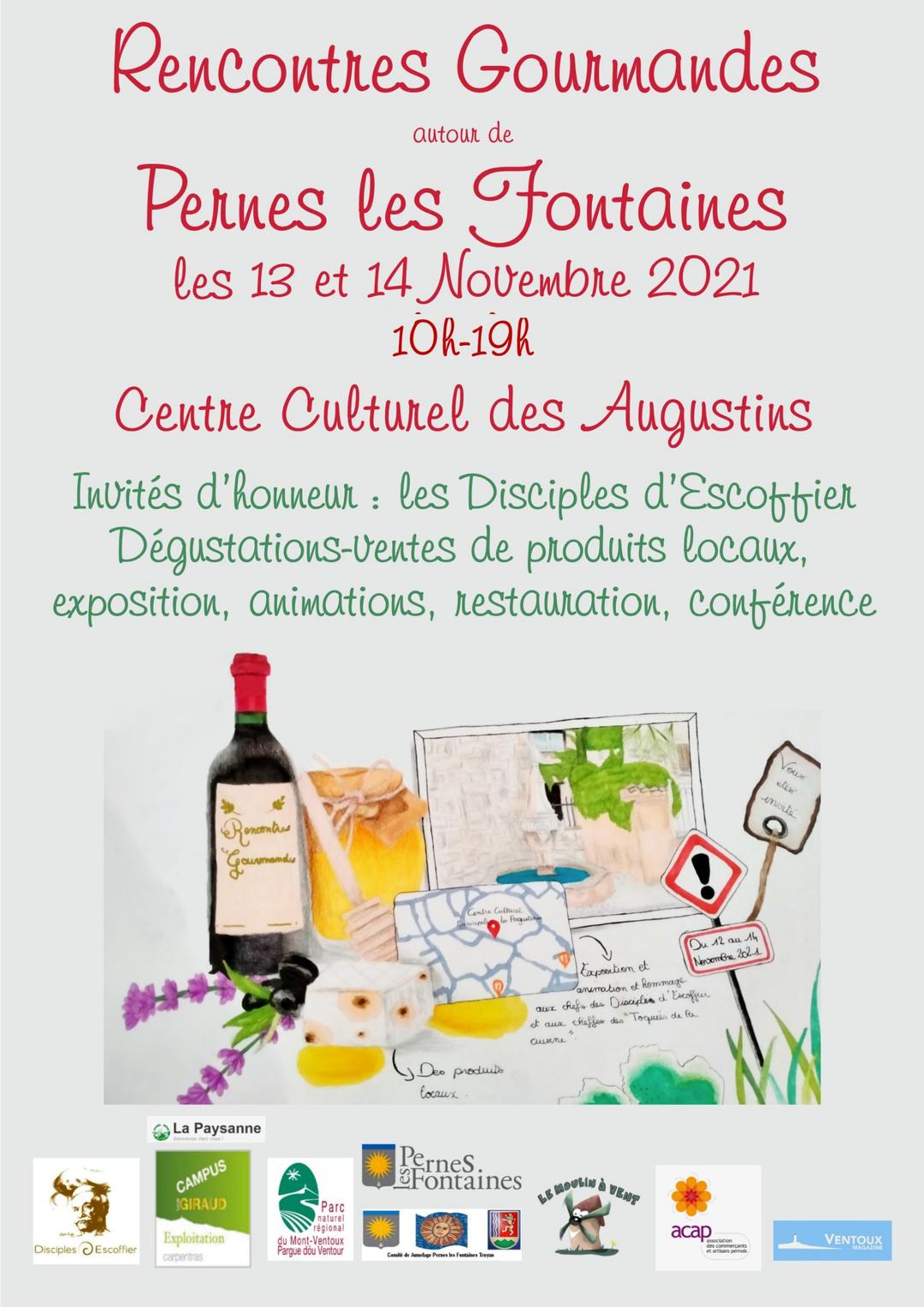 Rencontres Gourmandes autour de Pernes les Fontaines
