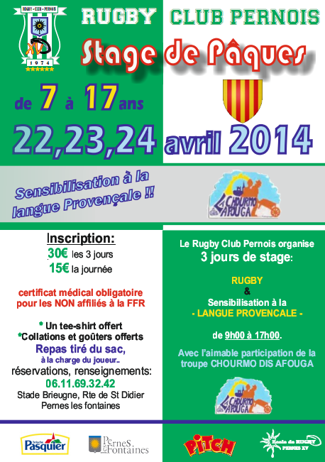 Stage de rugby