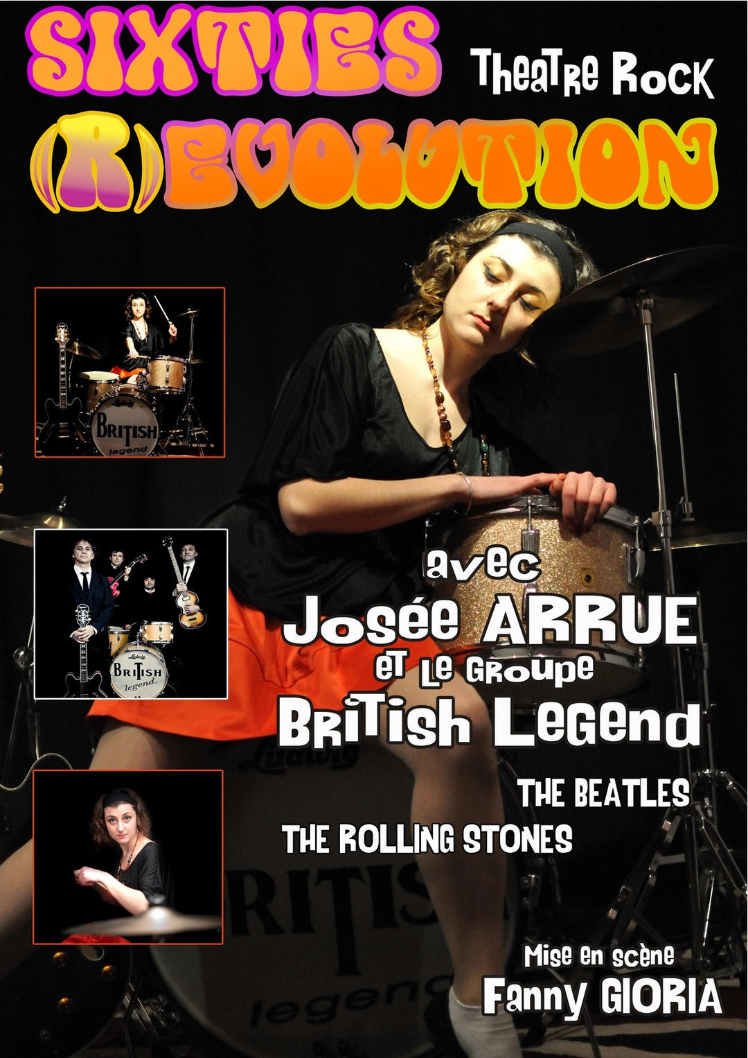 Théâtre Rock " Sixties (r) evolution "