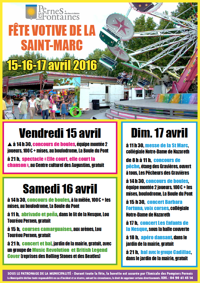 Fête votive de la Saint Marc