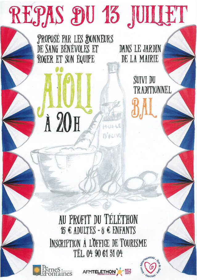 Bal et Repas de la Fête Nationale