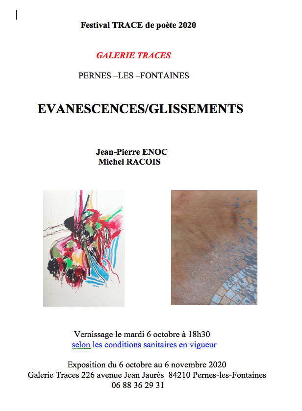 Exposition à la Galerie Traces