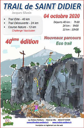 Trail de St Didier. 40e édition