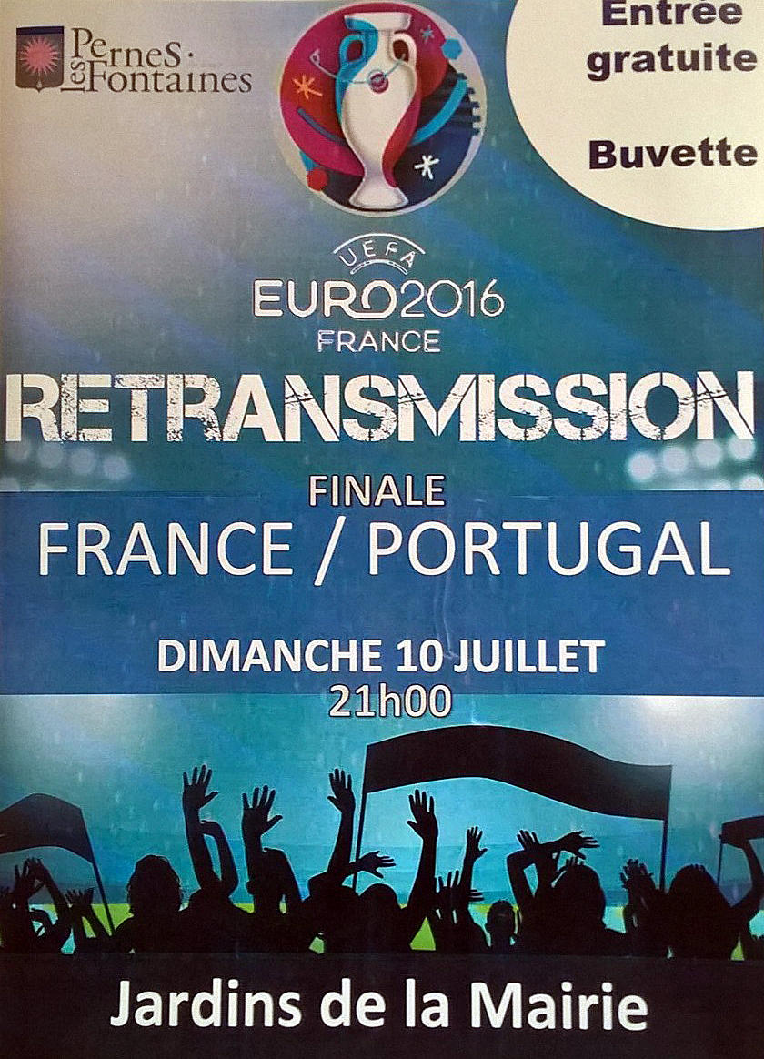 Retransmission du match France-Portugal