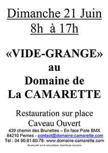 Flyer vide grange 21 juin 2015