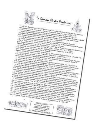 La Dimanchée des Fontaines