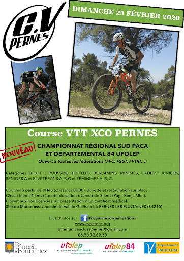 NOUVEAU : Course VTT XCO Pernes