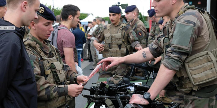 Recrutement de l’armée de Terre du Vaucluse