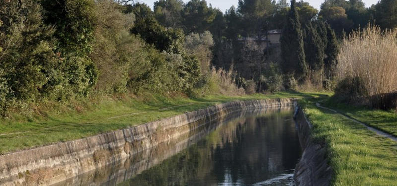 Canal de Carpentras, point d'information sècheresse