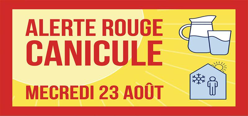 Canicule, alerte rouge en Vaucluse