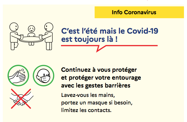 De nouveaux supports de communication sur le coronavirus