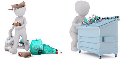 Collecte des poubelles et déchetterie, jours fériés à venir