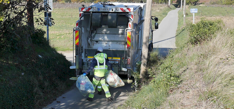 Déchets, collecte des sacs jaunes le mardi